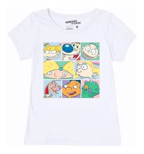 Playera Máscara De Látex Generation Nick Mlnk Mujer