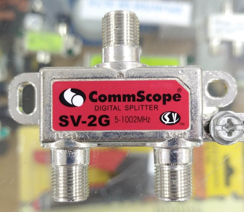 Splitter Ncm De 2 Vias, 1000mhz, Cable Coaxial Inter, Movist