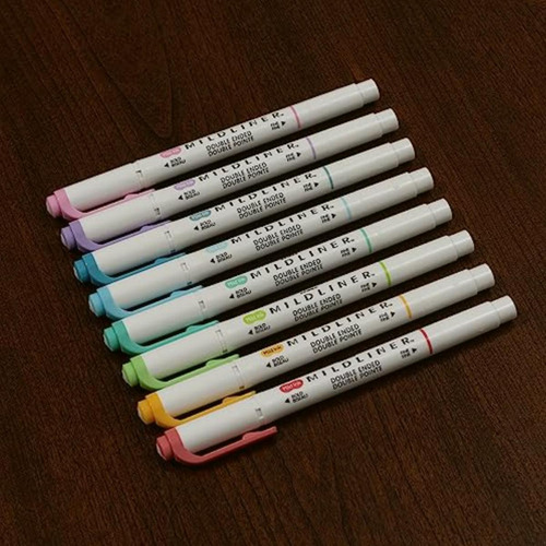 Zebra Pen Mildliner Double Ended Highlighter Set, Broad And