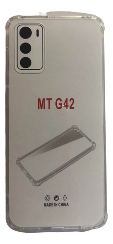 Funda Transparente Reforzada Compatible Con Moto G42