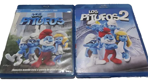 Bluray Los Pitufos + Los Pitufos 2 (Usado)