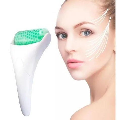 Masajeador Facial Rodillo Ice Roller Crioterapia Tonifica