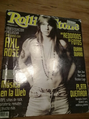 Rolling Stone 26 Portfolio Redondos Indio Solari Axl Rose