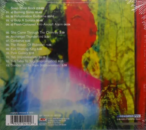 Cd Amon Duul Ii Yeti 2006 Revisited Records Digipack Lacrado