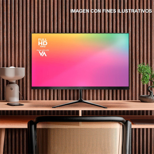 Monitor Acteck 933858 Led 21.5 , Full Hd, 75hz, Hdmi, Negro