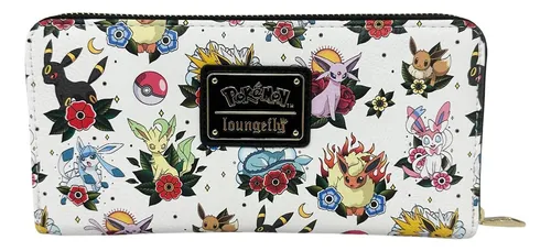 Cartera Loungefly Con Cierre De Cremallera Para Tatuajes De