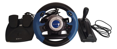 Volante Con Pedalera Cambio Y Freno De Mano Play 2 (Usado)