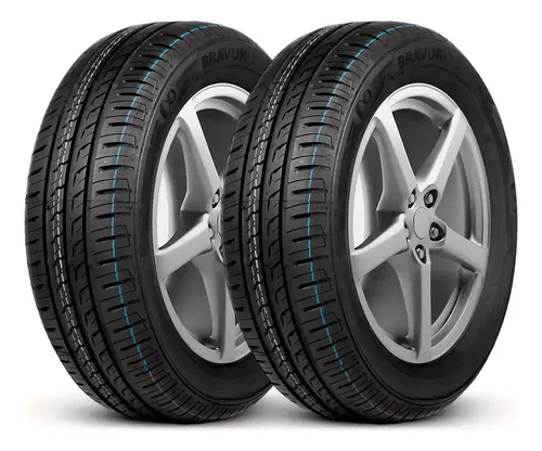 Kit 2 Pneus Barum Bravuris 5HM 175/70R13 Aro 13 Carro Silenciosos e Econômicos