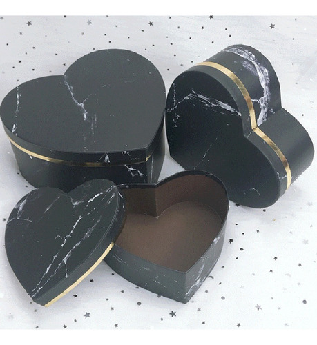 Para Caja De Regalo En Forma De Corazón Papel De Arreglos