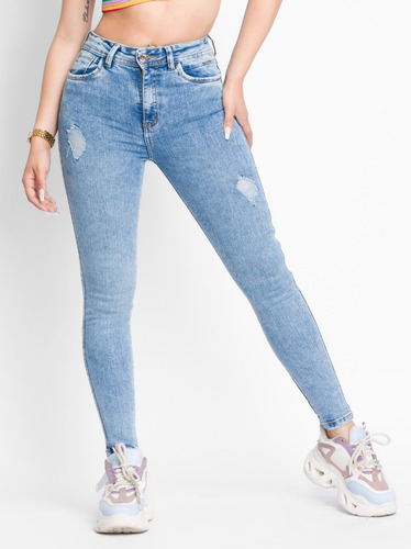 Jeans De Dama Ochentero Skinny
