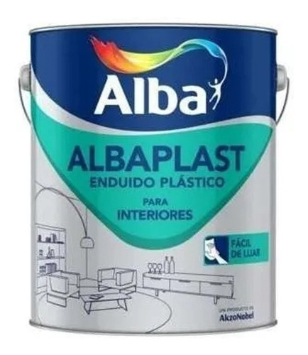 Enduido Plástico Albaplast Blanco Interiores 4 Ogus