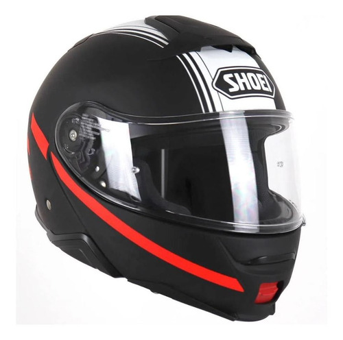 Capacete Shoei Neotec 2 Separator Tc-5 Preto/branco/verm 62