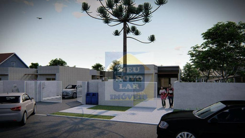 Casa Com 2 Dormitórios À Venda, 63 M² Por R$ 175.000,00 - Campina Da Barra - Araucária/pr - Ca0272