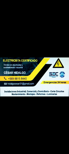 Electricista A Domicilio