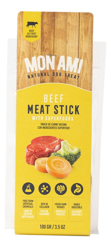 Snack Saludable Stick Beef Meat Mon Ami 100gr Carne Vacuna