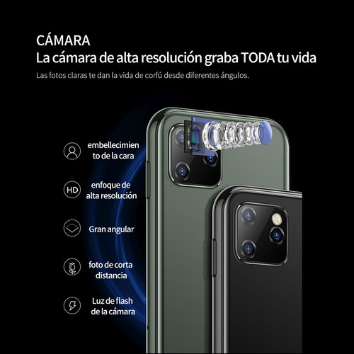 Teléfonos Inteligentes Android Baratos Xs11 Mini 3.0 En Ram 2gb Y Rom 16gb Verde