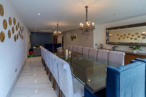 ¡exclusivo Departamento En 2 Pisos Con 3 Habitaciones En Lomas De Tecamachalco Con Acabados De Lujo Y 3 Estacionamientos!