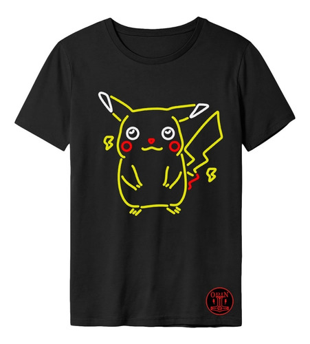 Polo Personalizado Personaje Animado Pikachu