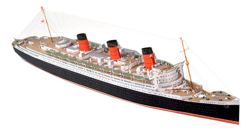 Crucero De Construcción De Rompecabezas 3d Modelo A Escala