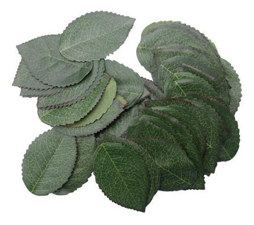 2 X 100pack Verdor Falso Hojas Decoración Decorativa De