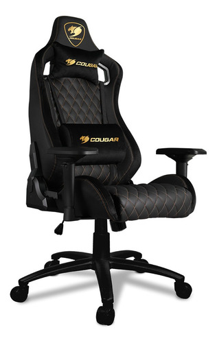 Silla Gamer Cougar Armor S Royal Negro/amarillo Pcm