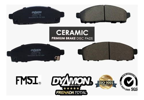 Pastilla Freno Delanteras Mitsubishi Montero Sport  16  8728