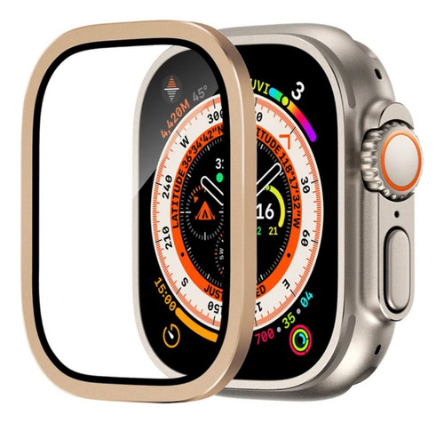 Pelicula 3d Borda Metal Compatível Com Apple Watch Ultra 2