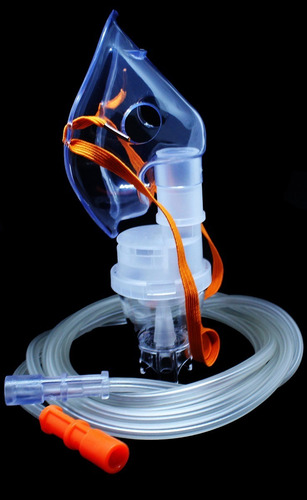 Imagem 1 de 8 de Kit Máscara +copo+mangueira Para Nebulizador G-tech Infantil