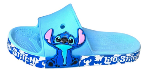 Chinelo Slide Infantil Stitch Disney Mania Menino E Menina