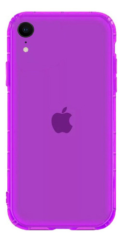 Funda Case Neon Fluorescente Para iPhone 7 8 Plus X Xs Xr 11