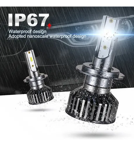 Kit De Focos Led 12000lm 80w H11 9005 9006 H4 For Dodge