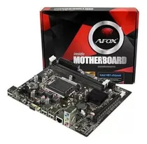 Comprar Placa Mãe Afox H61-ma5-v2 Socket Lga 1155 Vgau002Fhdmi Ddr3 Novo