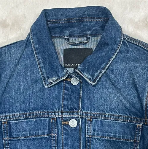 Chamarra de mezclilla banana republic new arrivals