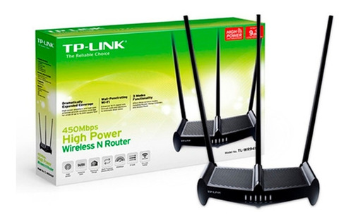 Router Alta Potencia 450mbps Tp-link Tlwr941hp Nuevo Bagc