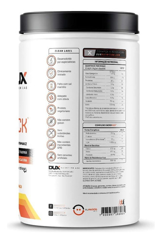 Energy Kick Pré E Intra Treino 1kg Sabor Maçã Verde Dux Nutr