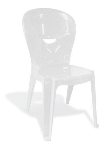 4 Cadeira Plástica Infantil Vice Branco Tramontina 92270010