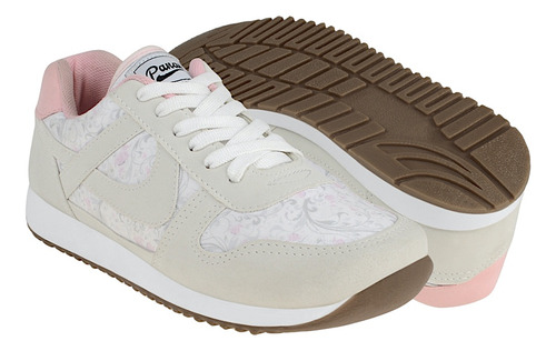 Tenis Dama Panam 107080580 Simipiel Beige