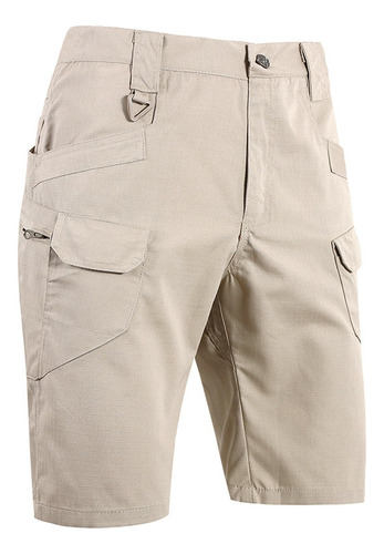 Pantalon Corto Casual Para Hombre Estilo Cargo Ligero Correr