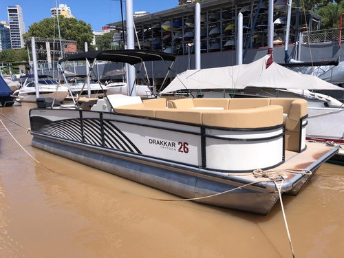 Pontoon De Boats Aluminio Drakkar 26