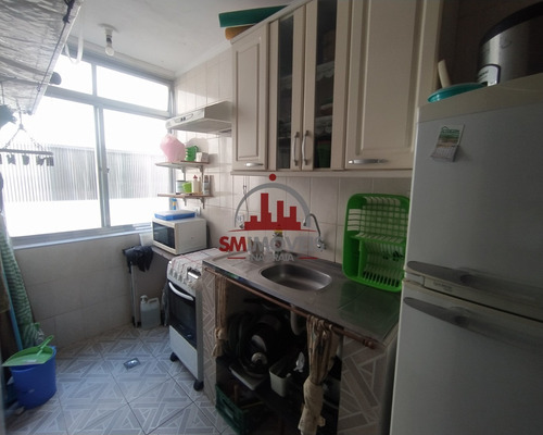 Imagem 3 de 8 de Kitnet No Boqueirão Praia Grande - Kn00238 - 69530742