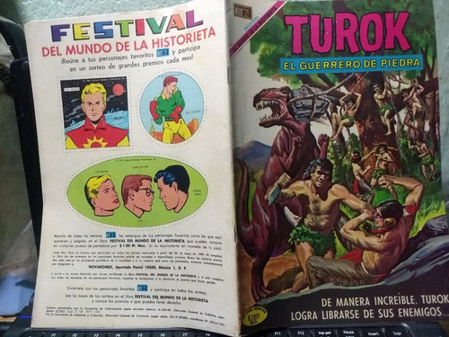 Comics Turok Guerrero De Piedra 1969 Ed Novaro Número 4
