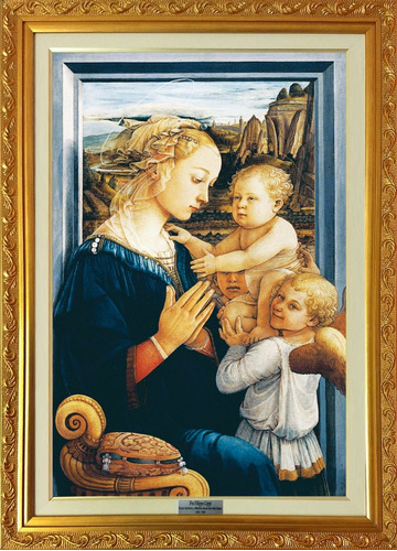 Fra Filippo Lippi - Nossa Senhora, O Menino Jesus Com Dois A