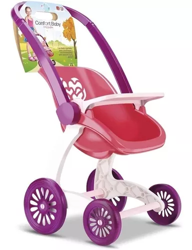 Boneca C/ Motoca Infantil Bebe Baby Petit Scooter Macia Milk