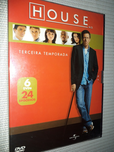 Box Dvd House - A Terceira Temporada Completa ( 4390 )