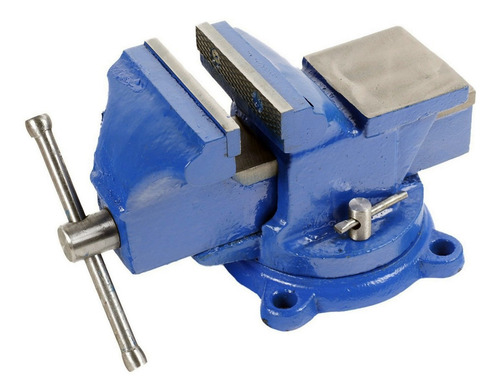 Morsa De Banco 4 Pulgadas Kld Con Base Giratoria 100 Mm