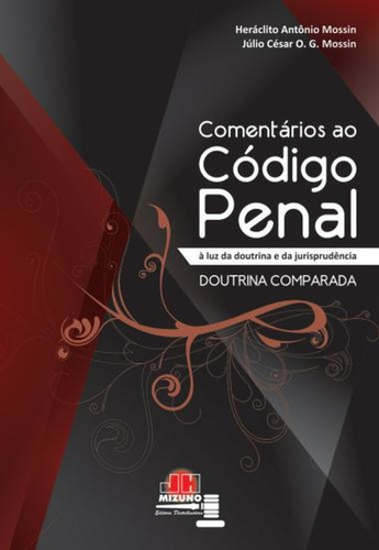 Livro Comentários Ao Código Penal À Luz Da Doutrina