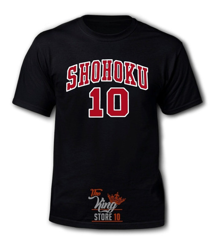 Polera  Estampado Shohoku, Slam Dunk, The King Store 10