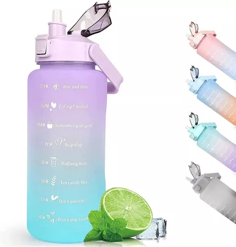 Botella de Agua Deportiva 2l con Frases, Tienda mayorista de Accesorios  para Celular, Informática, Ferretería, y mucho más