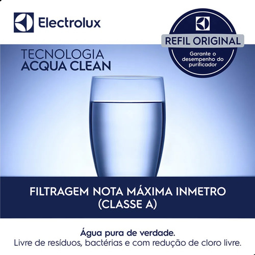 Vela Filtro Purificador Água Electrolux Pa21g Pa31g Original
