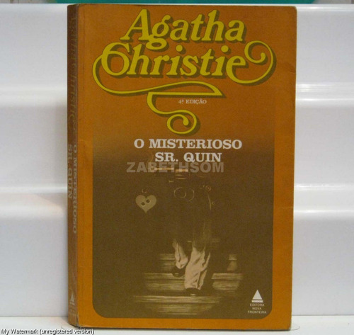 Agatha Christie O Misterioso Sr. Quin 4 Edição